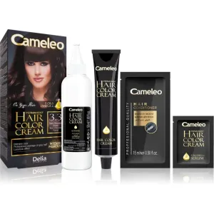 Delia Cosmetics Cameleo Omega coloration cheveux permanente teinte 3.3 Dark Chocolate Brown