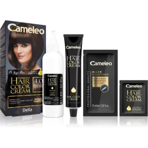 Delia Cosmetics Cameleo Omega coloration cheveux permanente teinte 4.0 Medium Brown