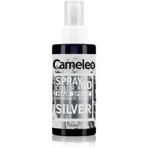 Delia Cosmetics Cameleo Spray & Go spray capillaire teinté teinte Silver 150 ml