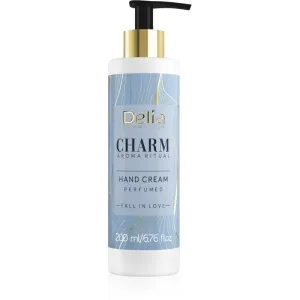 Delia Cosmetics Charm Aroma Ritual Fall in Love crème mains avec pompe doseuse 200 ml