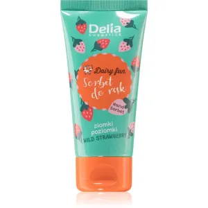 Delia Cosmetics Dairy Fun crème traitante mains Wild Strawberry 50 ml