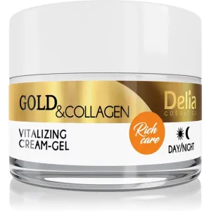 Delia Cosmetics Gold & Collagen Rich Care crème vitalisante visage 50 ml