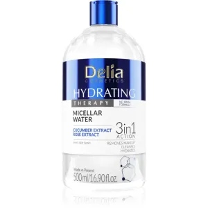 Delia Cosmetics Hydrating Therapy eau micellaire 3 en 1 500 ml