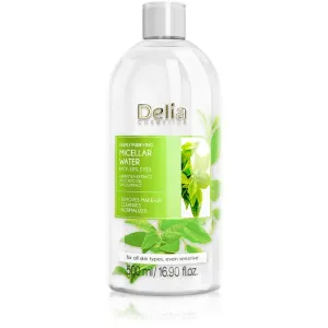 Delia Cosmetics Micellar Water Green Tea eau micellaire nettoyante et rafraîchissante 500 ml #117938