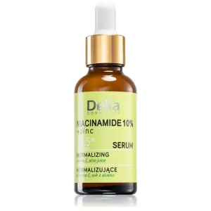 Delia Cosmetics Niacinamide 10% + zinc sérum rénovateur visage, cou et décolleté 30 ml