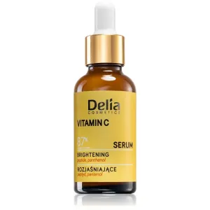 Delia Cosmetics Vitamin C sérum illuminateur visage, cou et décolleté 30 ml
