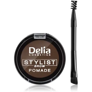 Delia Cosmetics Eyebrow Expert pommade-gel sourcils teinte Dark Brown 4 g