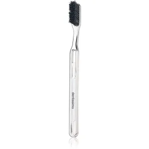 Dentissimo Toothbrushes Hard brosse à dents teinte Silver 1 pcs