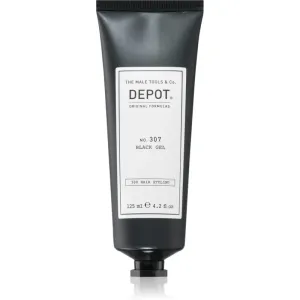 Depot No. 307 Black Gel gel coiffant pour cheveux foncés 125 ml
