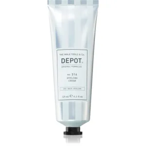 Depot No. 316 Styling Cream gel coiffant pour une fixation moyenne et une brillance naturelle 125 ml