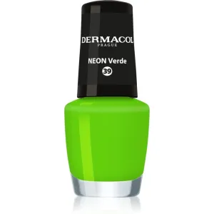 Dermacol Neon vernis à ongles néon teinte 39 Verde 5 ml