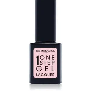 Dermacol One Step Gel Lacquer vernis à ongles effet gel teinte 01 First Date 11 ml