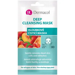 Dermacol Cleansing masque en tissu purifiant 3D 15 ml