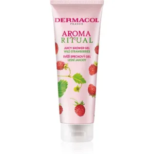 Dermacol Aroma Ritual Wild Strawberries gel de douche rafraîchissant 250 ml
