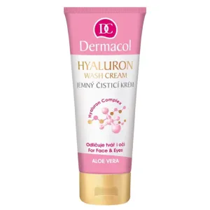 Dermacol Hyaluron crème nettoyante douce visage et yeux 100 ml