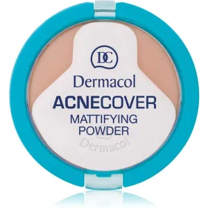 Dermacol Acne Cover poudre compacte pour peaux à problèmes, acné teinte Shell 11 g