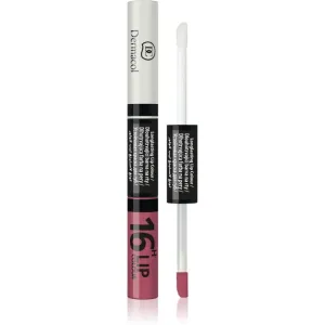 Dermacol 16H Lip Colour couleur et brillant à lèvres bi-phasée teinte č.28 4.8 g