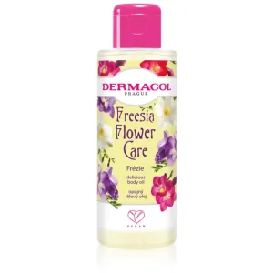 Dermacol Flower Care Freesia Huile corporelle nourrissante de luxe 100 ml