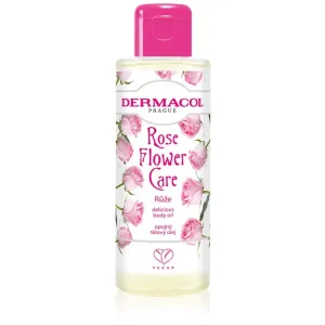 Dermacol Flower Care Rose Huile corporelle nourrissante de luxe 100 ml