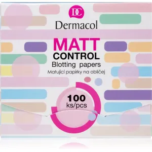 Dermacol Matt Control papiers matifiants 100 pcs #117010