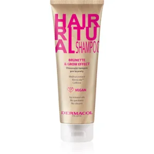 Dermacol Hair Ritual shampoing rénovateur pour cheveux bruns 250 ml