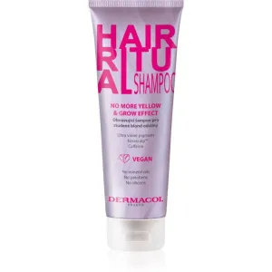 Dermacol Hair Ritual shampoing rénovateur pour nuances de blond froides 250 ml