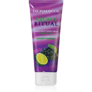 Dermacol Aroma Ritual Grape & Lime crème anti-stress mains 100 ml