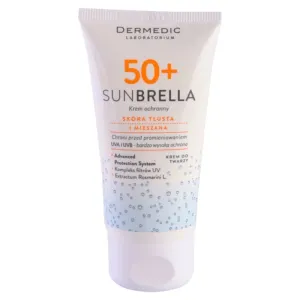 Dermedic Sunbrella crème protectrice pour peaux grasses et mixtes SPF 50+ 50 g