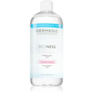 Dermedic Redness Calm eau micellaire pour peaux sensibles sujettes aux rougeurs 500 ml
