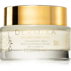 Dermika Luxury Ceramides crème régénérante aux céramides 50+ 50 ml