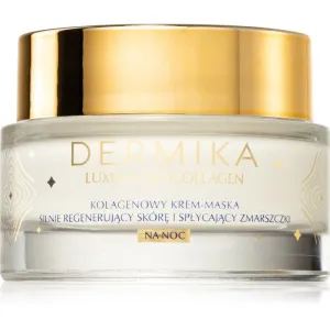 Dermika Luxury Neocollagen crème de nuit rénovatrice en crème au collagène 50 ml
