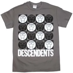Descendents T-shirt Milo Circle Pattern Grey S