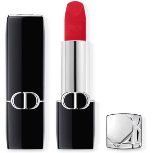 DIOR Rouge Dior confort et longue tenue - soin floral hydratant teinte 666 Rouge en Diable Velvet 3,5 g