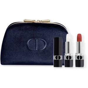 DIOR Rouge Dior Couture Lip Essentials coffret rouge à lèvres et baume à lèvres pour femme