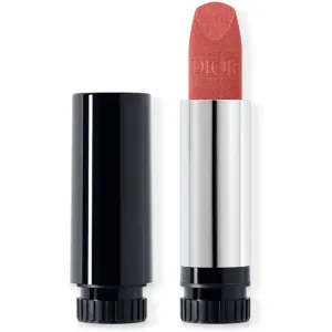 DIOR Rouge Dior - La Recharge recharge de rouge à lèvres - 2 finis : velvet et satin teinte 772 Classic Rosewood Velvet 3,5 g