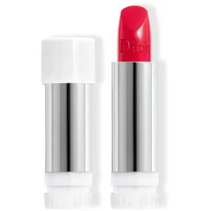 DIOR Rouge Dior - La Recharge recharge de rouge à lèvres couleur couture - 4 finis : satin, mat, métallique et velours - soin floral - confort et long #139742