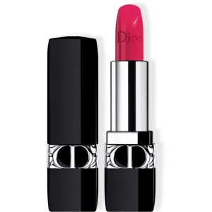 DIOR Rouge Dior rouge à lèvres rechargeable couleur couture - 4 finis : satin, mat, métallique et velours - soin floral - confort et longue tenue tein #139870