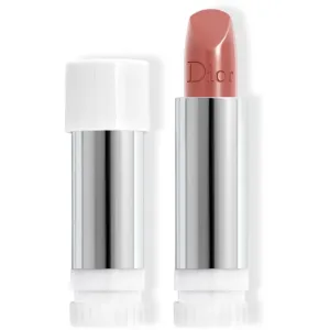 DIOR Rouge Dior - La Recharge baume à lèvres coloré soin floral - couleur couture naturelle - recharge teinte 100 Nude Look Satin 3,5 g