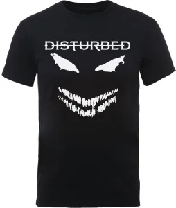 Disturbed T-shirt Scary Face Candle M Noir
