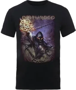 Disturbed T-shirt Vortex Colours Unisex Black M