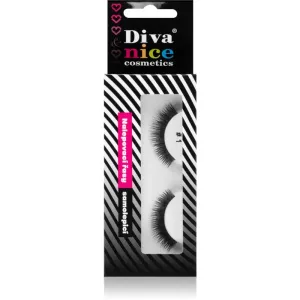 Diva & Nice Cosmetics Accessories faux-cils de vrais cheveux No. 1 1 pcs
