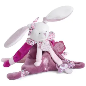 Doudou Gift Set Bunny with Soother Clip jouet en peluche à clip 1 pcs