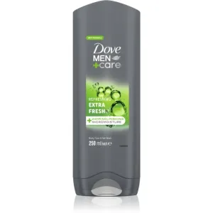 Dove Men+Care Extra Fresh gel de douche corps et visage 250 ml