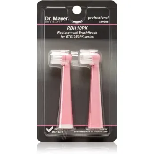 Dr. Mayer RBH10K têtes de remplacement pour brosse à dents pink for GTS1050PK 2 pcs