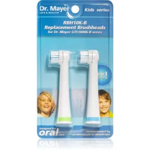 Dr. Mayer RBH10K têtes de remplacement pour brosse à dents pour enfant Compatible with GTS1000k-B 2 pcs