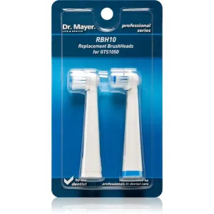 Dr. Mayer RBH10K têtes de remplacement pour brosse à dents white for GTS1050 2 pcs