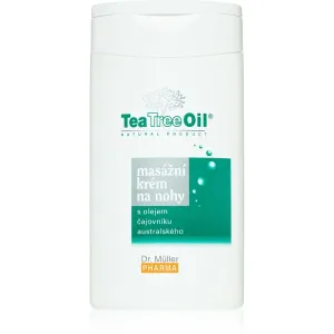 Dr. Müller Tea Tree Oil foot massage cream crème de massage pieds 200 ml