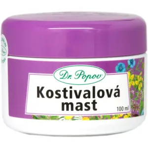 Dr. Popov Herbal ointments Comfrey crème de massage pour les muscles, les articulations et les ligaments 100 ml