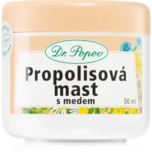 Dr. Popov Herbal ointments Propolis with honey pommade pour peaux irritées avec démangeaisons 50 ml