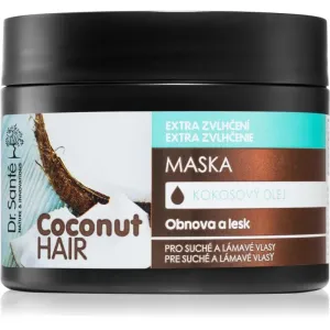 Dr. Santé Coconut masque hydratant pour redonner de la brillance aux cheveux secs et fragiles 300 ml